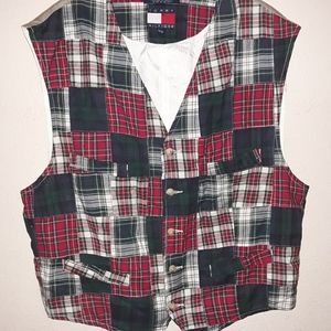 Vintage Tommy Hilfiger Plaid Vest